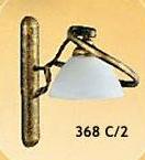 LAMPA KINKIET POJEDYNCZY 1X60W GWINT E27, ROZPITO LAMPY 33 cm, WYSOKO 33 cm