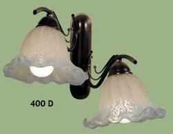 LAMPA KINKIET PODWJNY 2X60W GWINT E27, ROZPITO LAMPY 37 cm, WYSOKO 27 cm