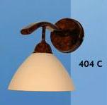 LAMPA KINKIET POJEDYNCZY 1X60W GWINT E27, ROZPITO LAMPY 25 cm, WYSOKO 22 cm