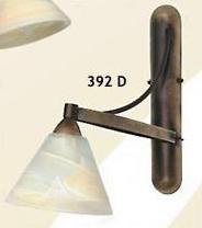 KINKIET POJEDYNCZY 1X40W GWINT E14, ROZPITO LAMPY 30 cm, WYSOKO 35 cm